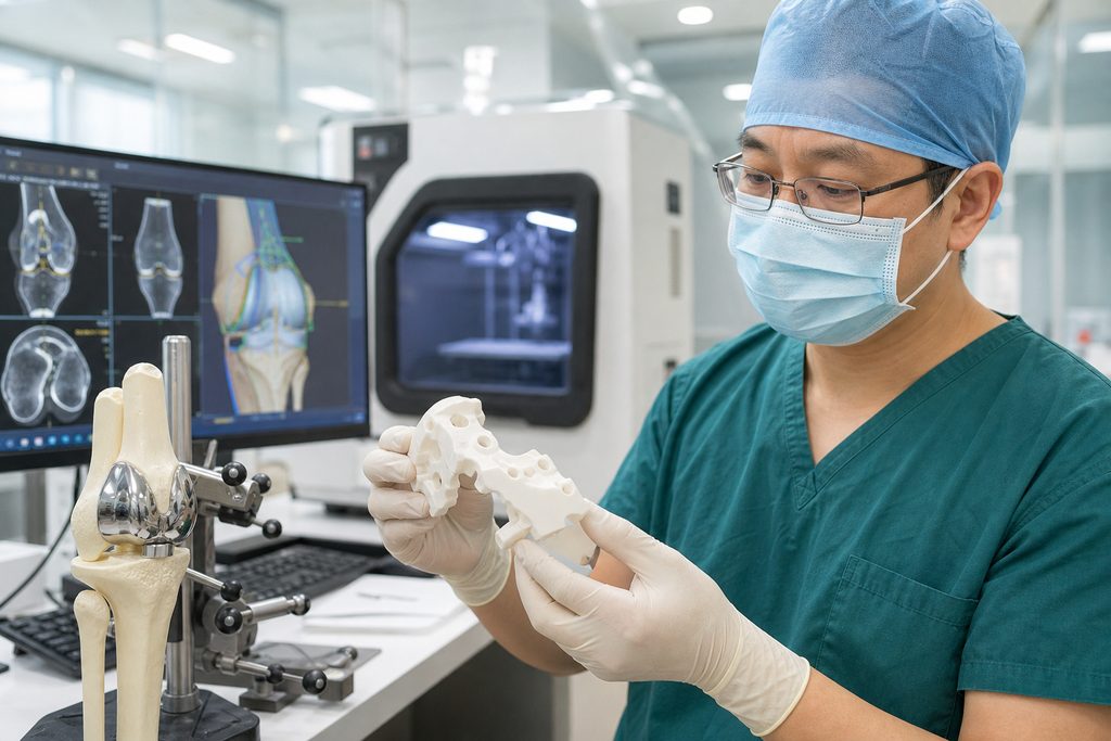 3D printed surgical guide China price - medical illustration