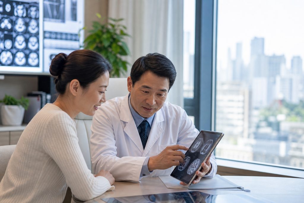 long-term surgery outcome tracking China - medical illustration