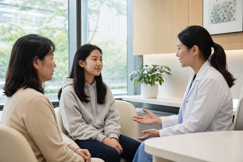 teen surgery cost China - medical illustration