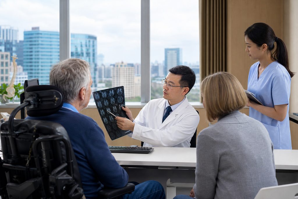 ALS stem cell treatment cost Beijing - medical illustration