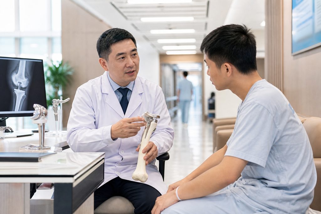 bone cancer treatment cost China - medical illustration