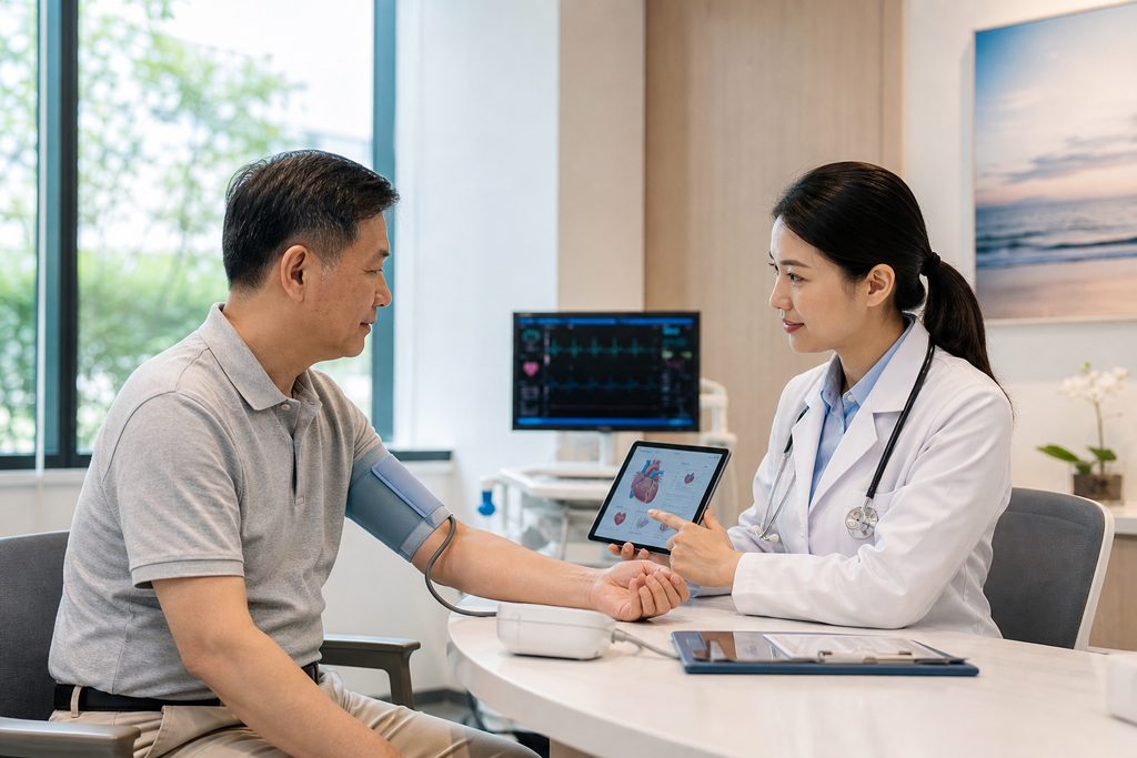 heart health checkup package China price - medical illustration