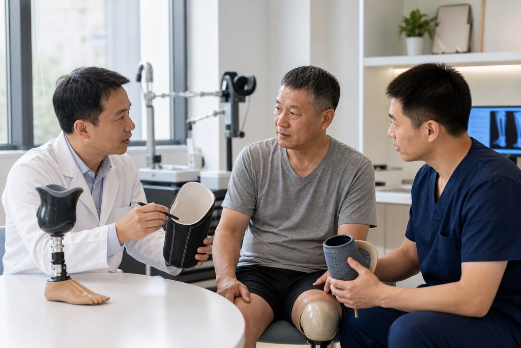 amputation revision surgery cost China - medical illustration