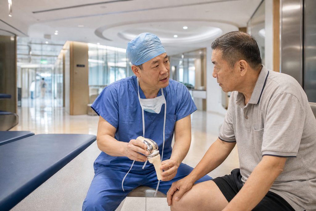 joint replacement China cost comparison - medical illustration