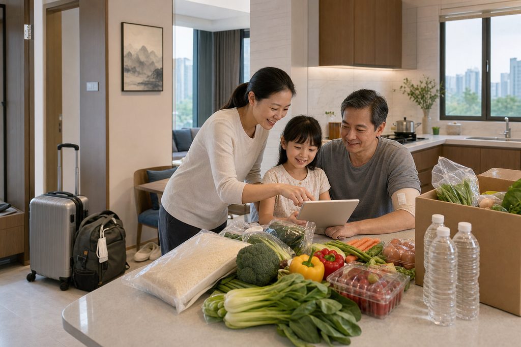 family meal plan service near hospital C - medical illustration