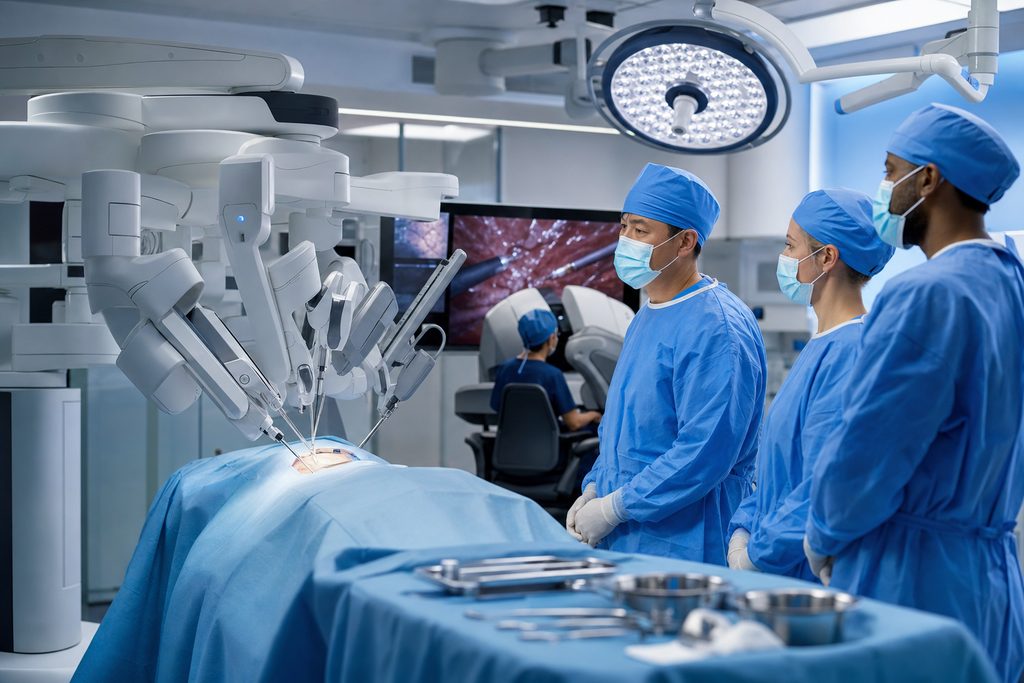 robot surgery price china - medical illustration