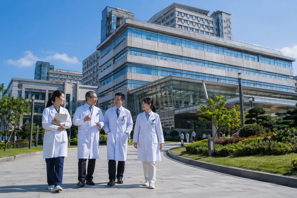 best university hospital China for international patients - medical illustration