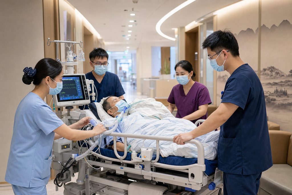 ventilator weaning center China cost - medical illustration