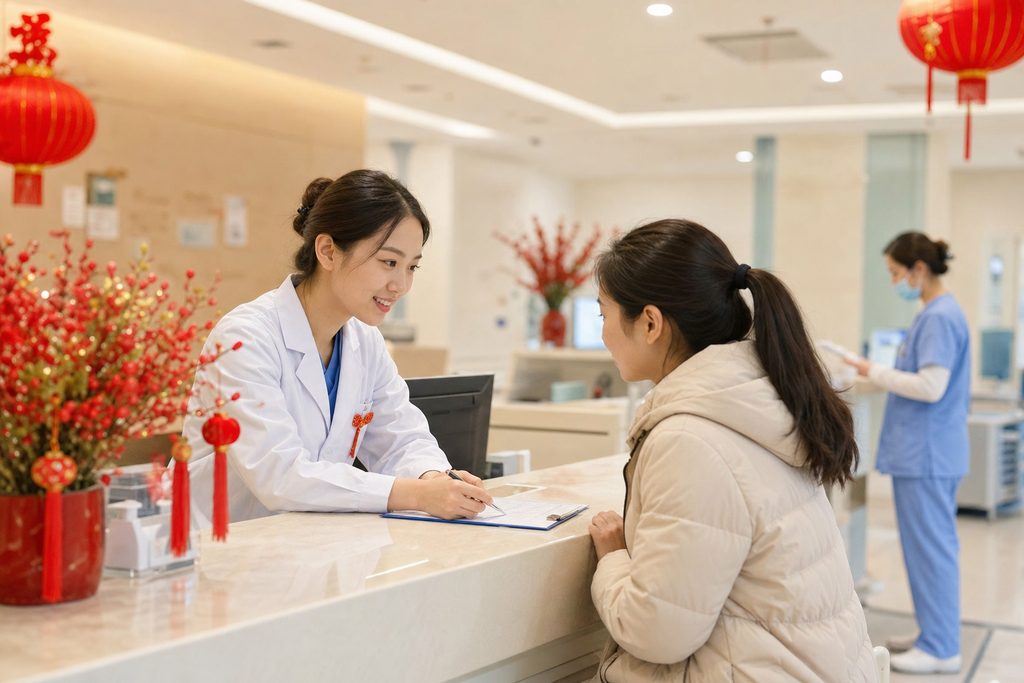 can I get medical treatment in China dur - medical illustration