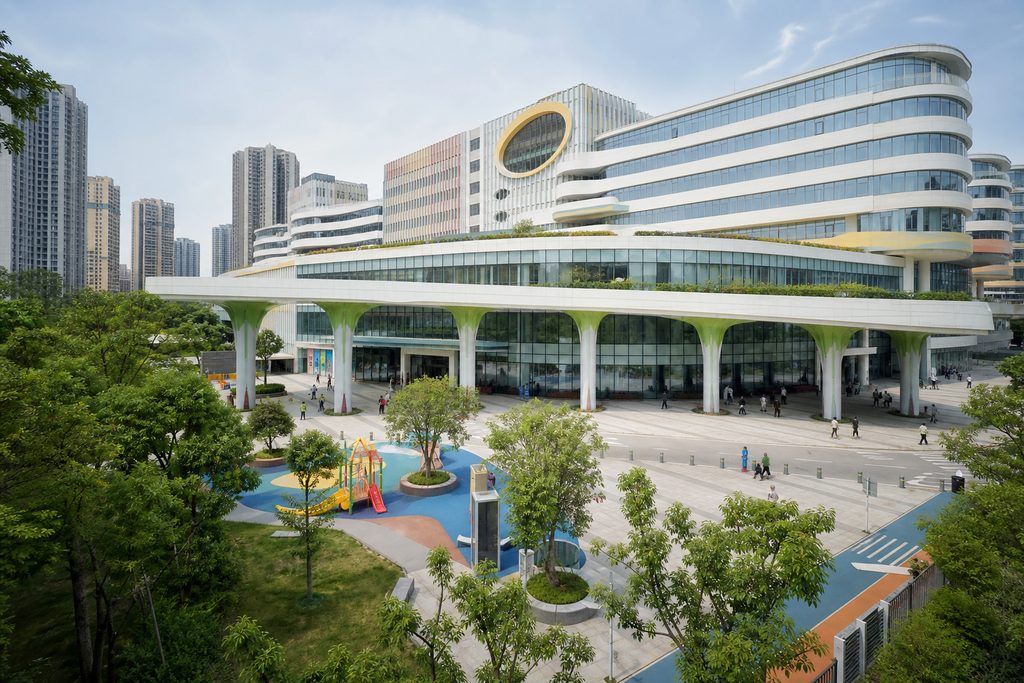 Chongqing Children's Hospital internatio - medical illustration