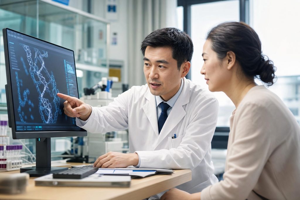 ctDNA cancer monitoring cost China - medical illustration