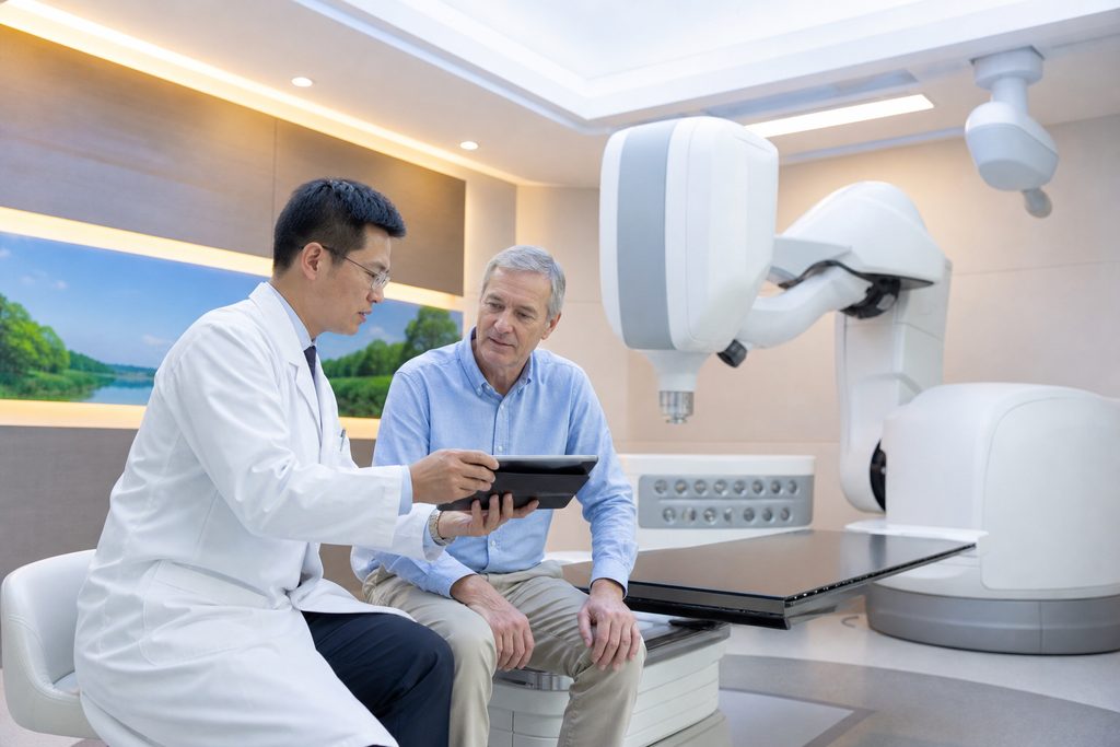 cyberknife treatment cost China - medical illustration
