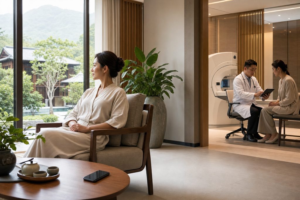 best digital detox retreat China prices - medical illustration