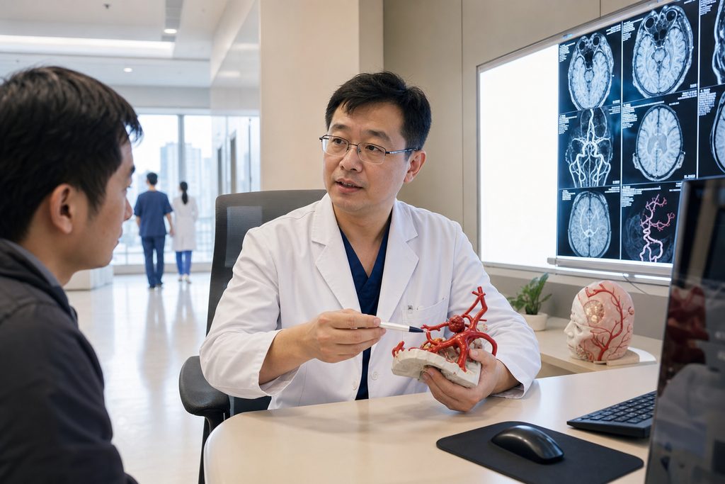 Dr Feng Hua neurosurgeon Chongqing cost - medical illustration