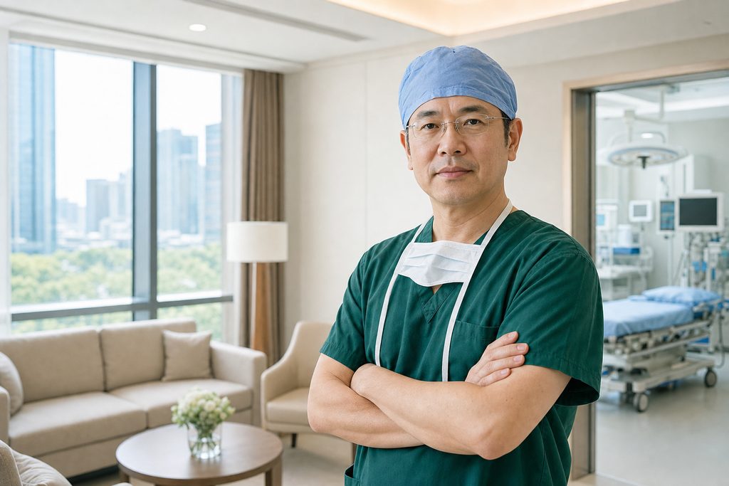Dr Li Haichao pancreatic surgeon reviews - medical illustration