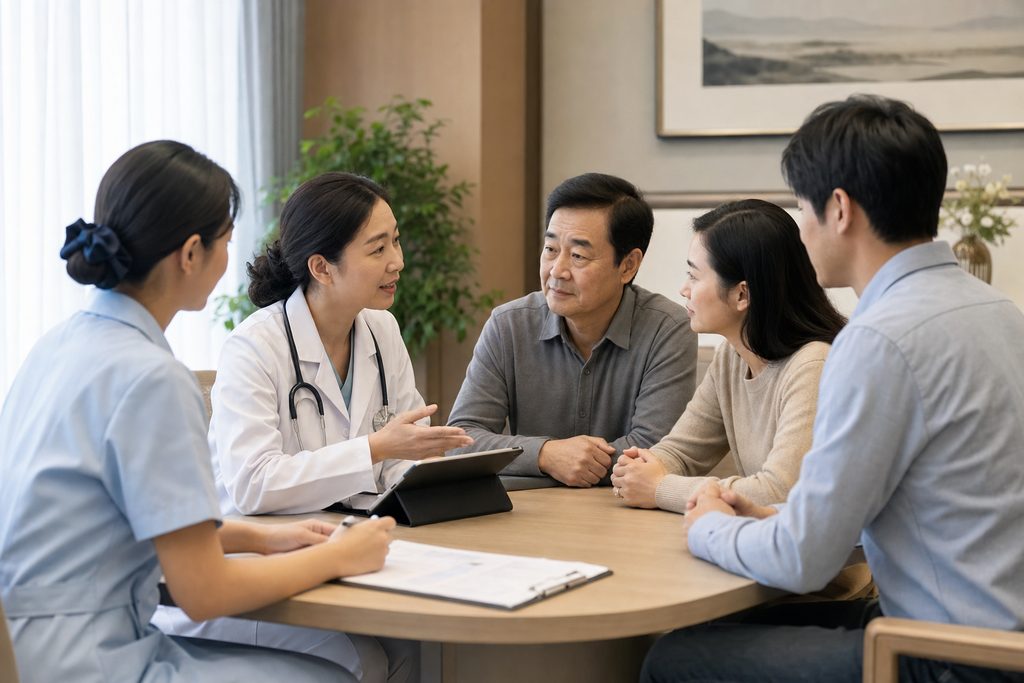 palliative care service cost China for f - medical illustration