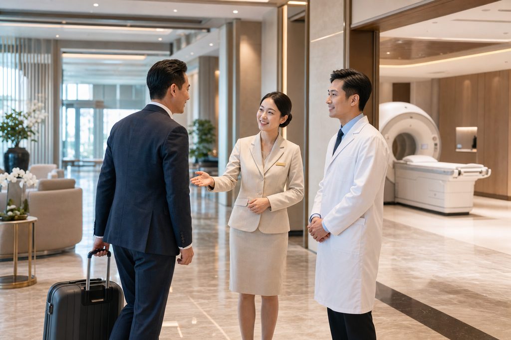 Executive Health Service Package China: Premium Treatment with Business-Class Travel Support — executive health screenin