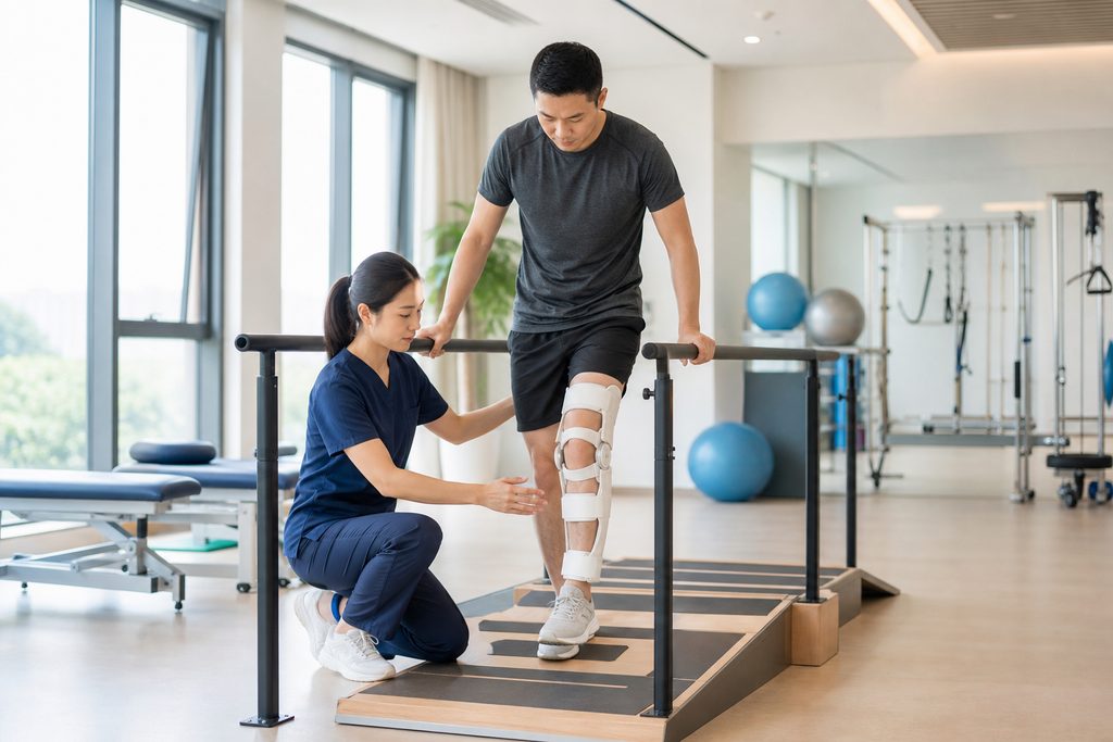 fracture physiotherapy cost China - medical illustration