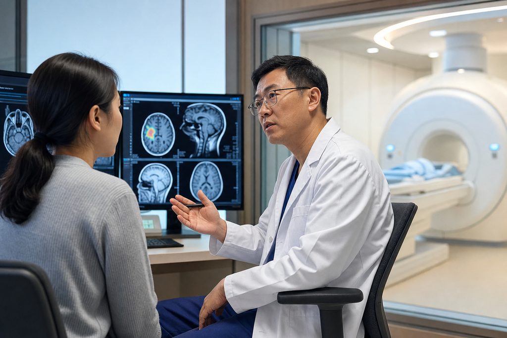 gamma knife radiosurgery cost China - medical illustration