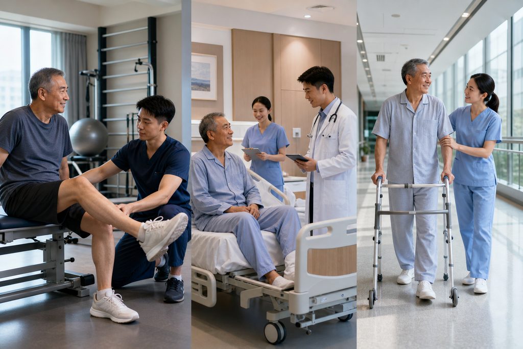 hip replacement cost China all inclusive - medical illustration