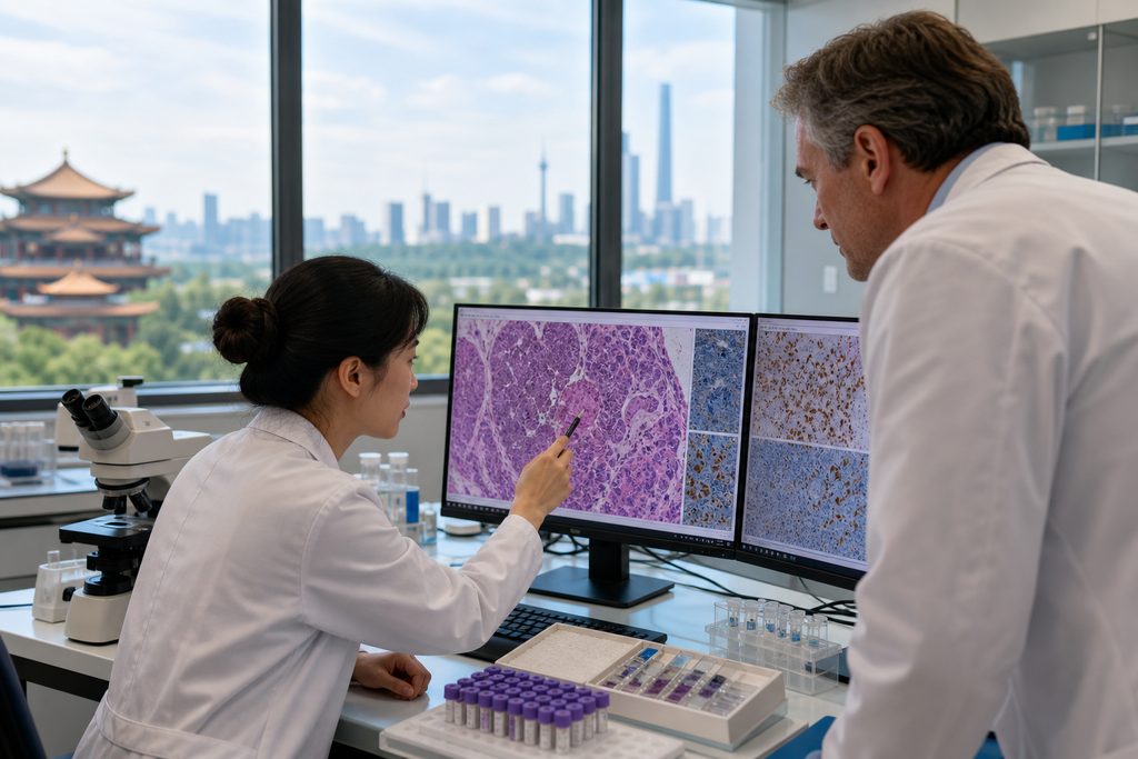 immunohistochemistry review service cost - medical illustration