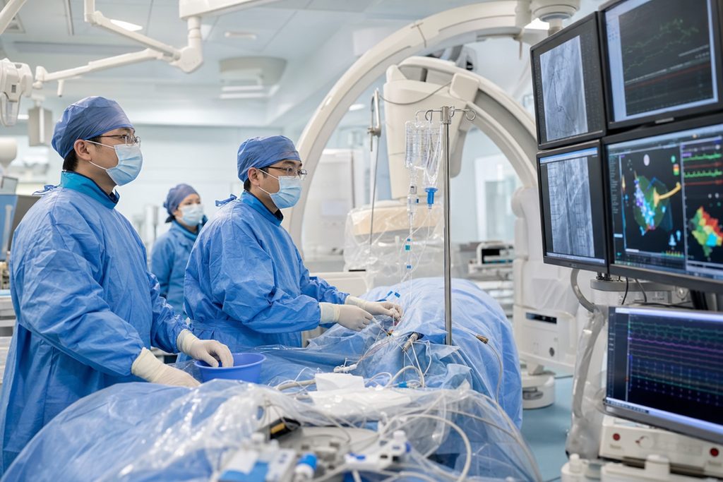 Jiangsu Province Hospital Nanjing cardio - medical illustration