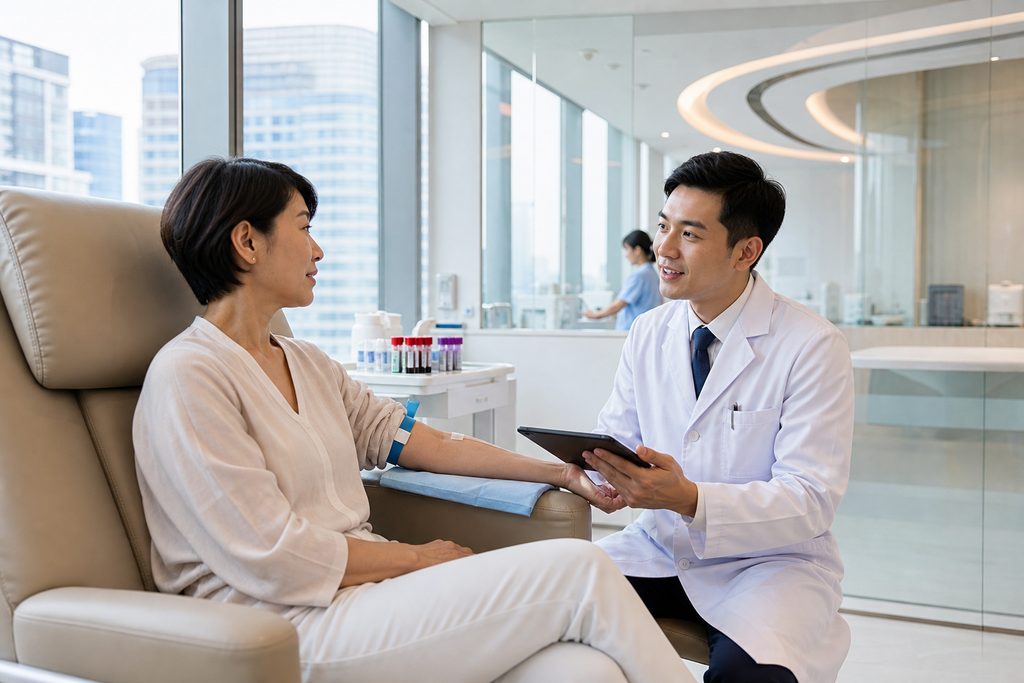 liquid biopsy cancer screening China pri - medical illustration