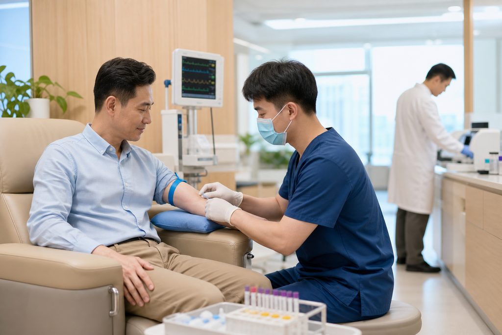 Men's Health Screening in China: Complete Panels for Foreign Patients — men's health screening package China price