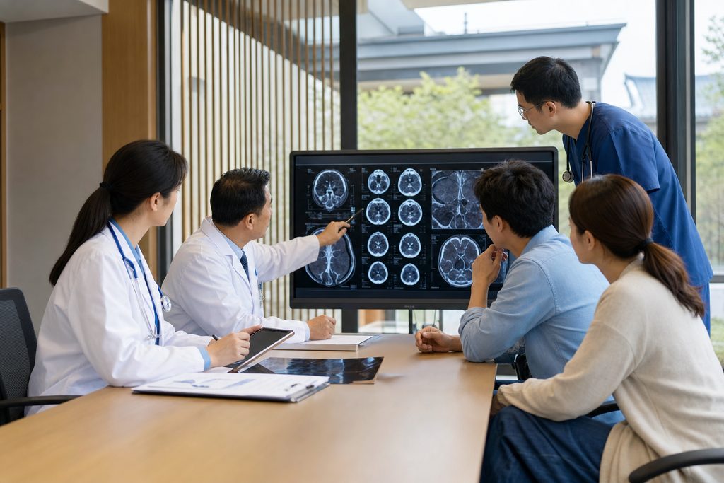 second opinion medical diagnosis China c - medical illustration