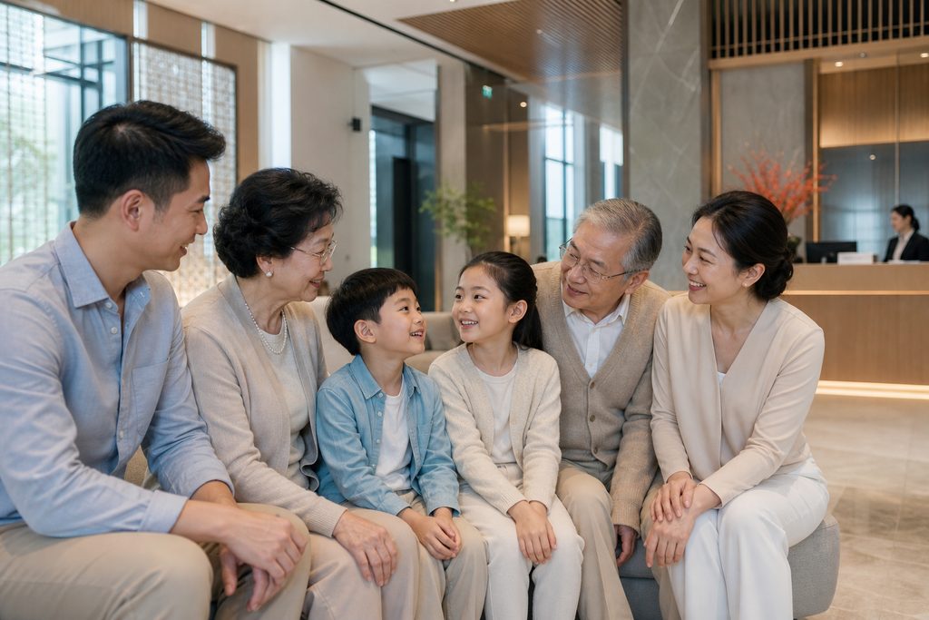 family medical tourism packages China - medical illustration