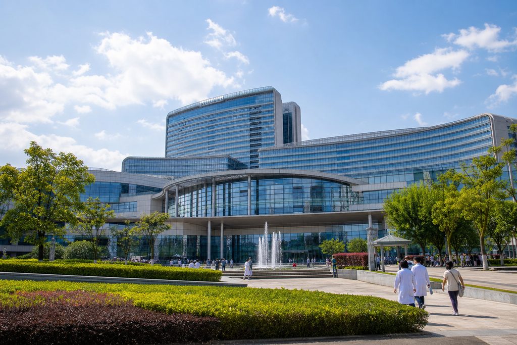 top hospital in Nanchang China - medical illustration