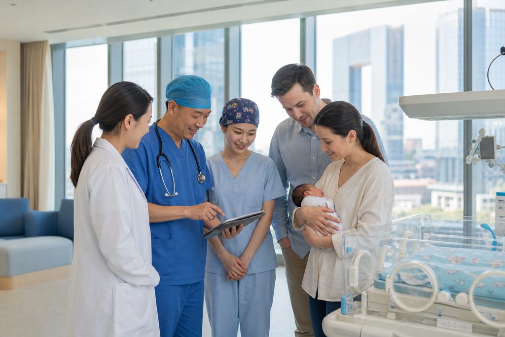 neonatal surgery cost China - medical illustration
