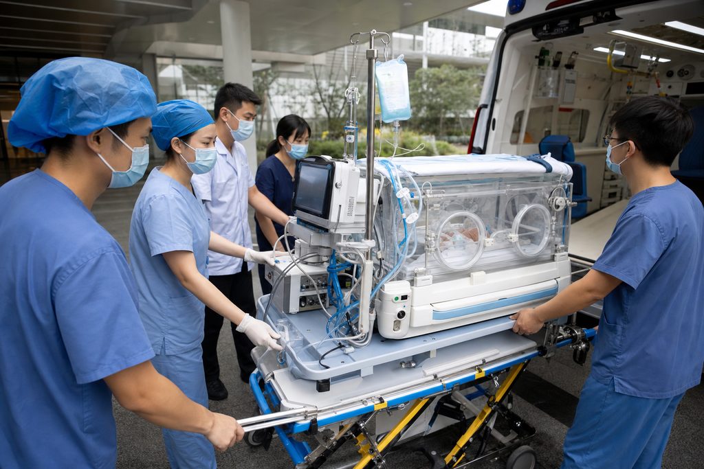 nicu ambulance service cost China - medical illustration