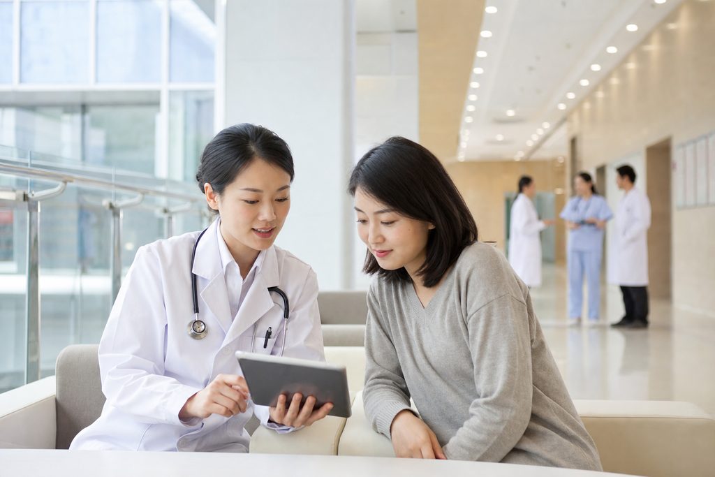 rare disease treatment centers China cos - medical illustration