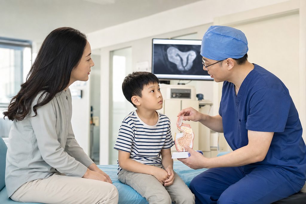 cost of pediatric hernia surgery in Chin - medical illustration