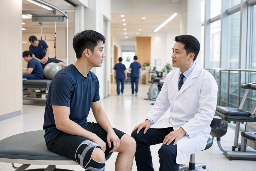 ACL reconstruction cost Peking Universit - medical illustration