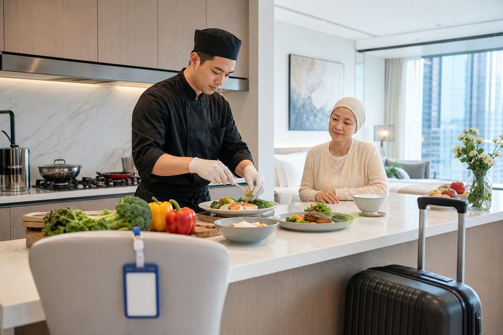 personal chef medical recovery China cos - medical illustration