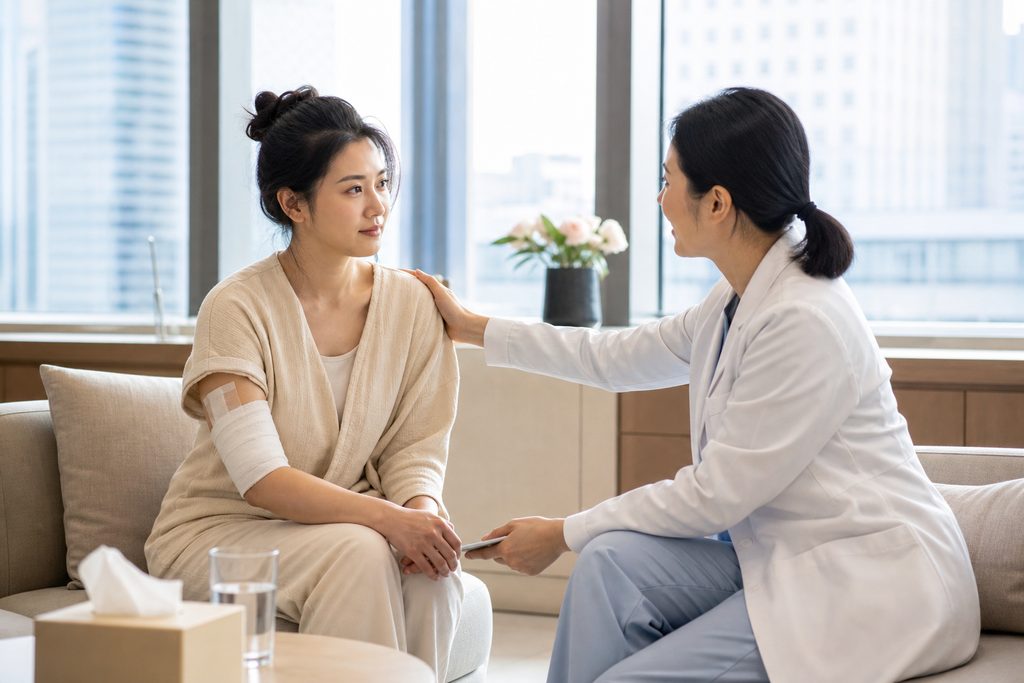 post surgery depression support China co - medical illustration