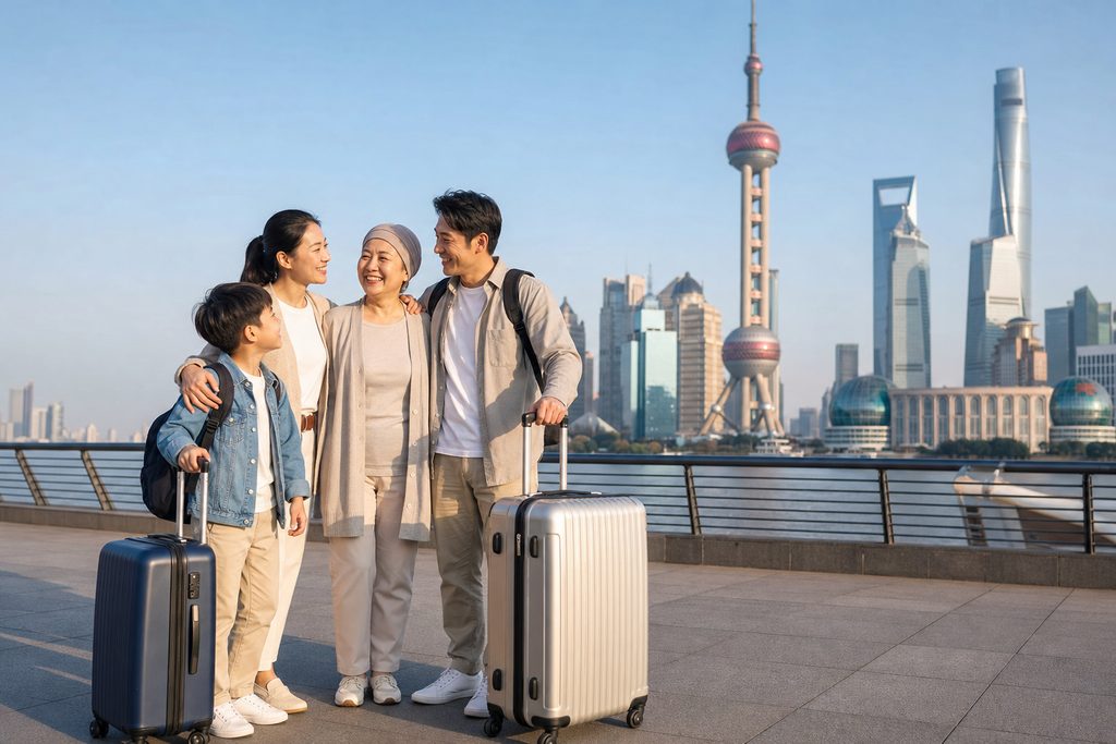medical recovery vacation packages China - medical illustration