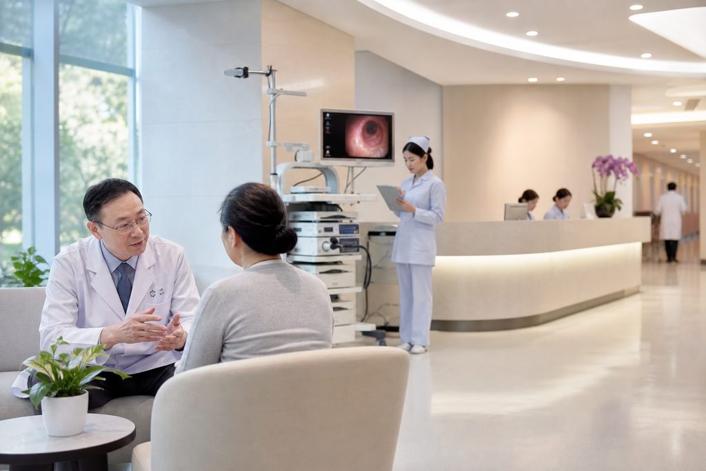 PUMCH gastroenterology cost for foreigne - medical illustration