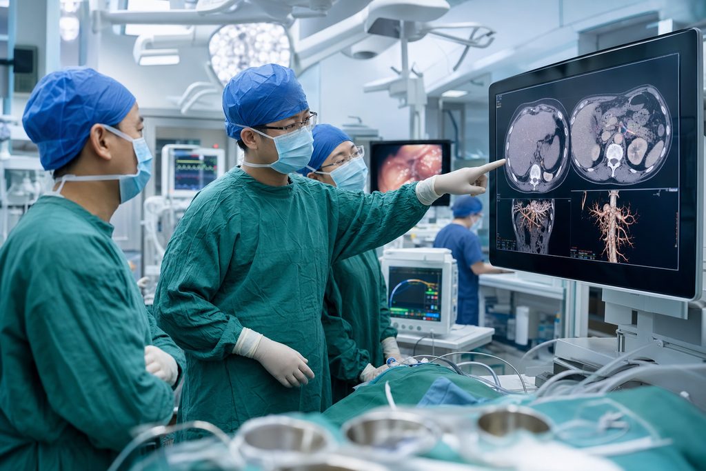 pancreatic cancer surgery cost China PUM - medical illustration