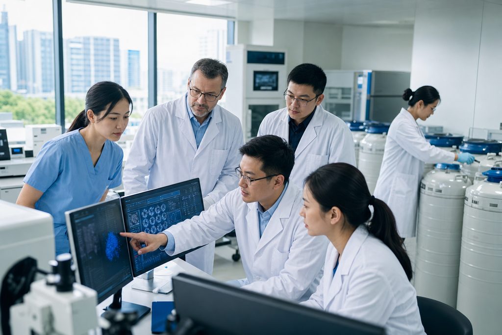 rare disease biobank China cost - medical illustration