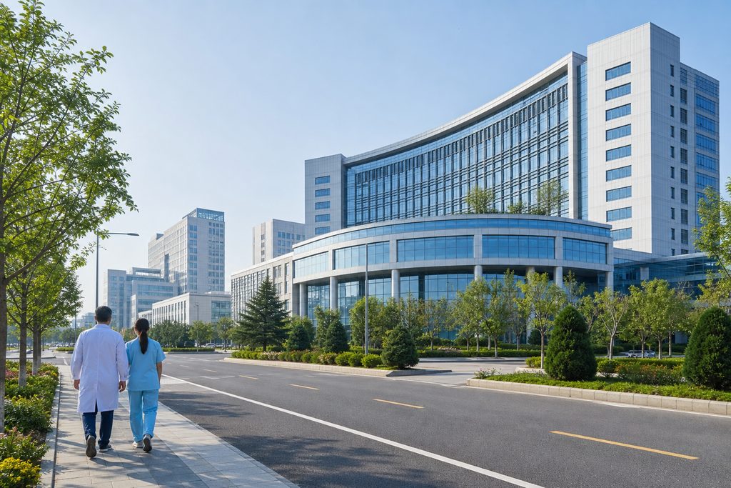 Shijiazhuang hospital international pati - medical illustration