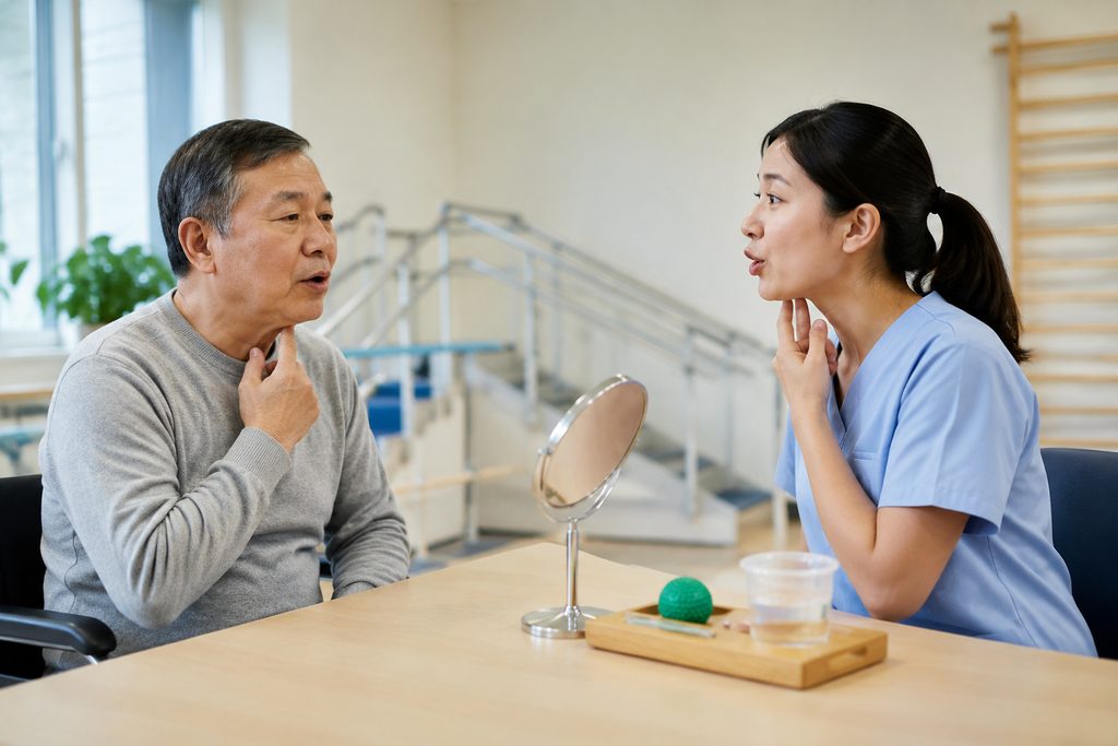 Swallowing and Speech Therapy Service China: Post-Stroke and Post-Surgery Communication Rehab — speech therapy after str