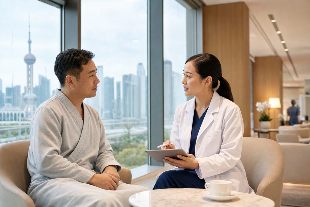 staged surgery second phase cost China - medical illustration