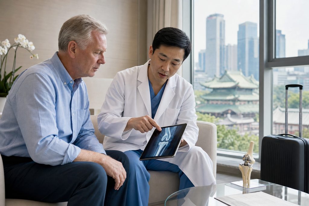 joint replacement surgery cost China for - medical illustration
