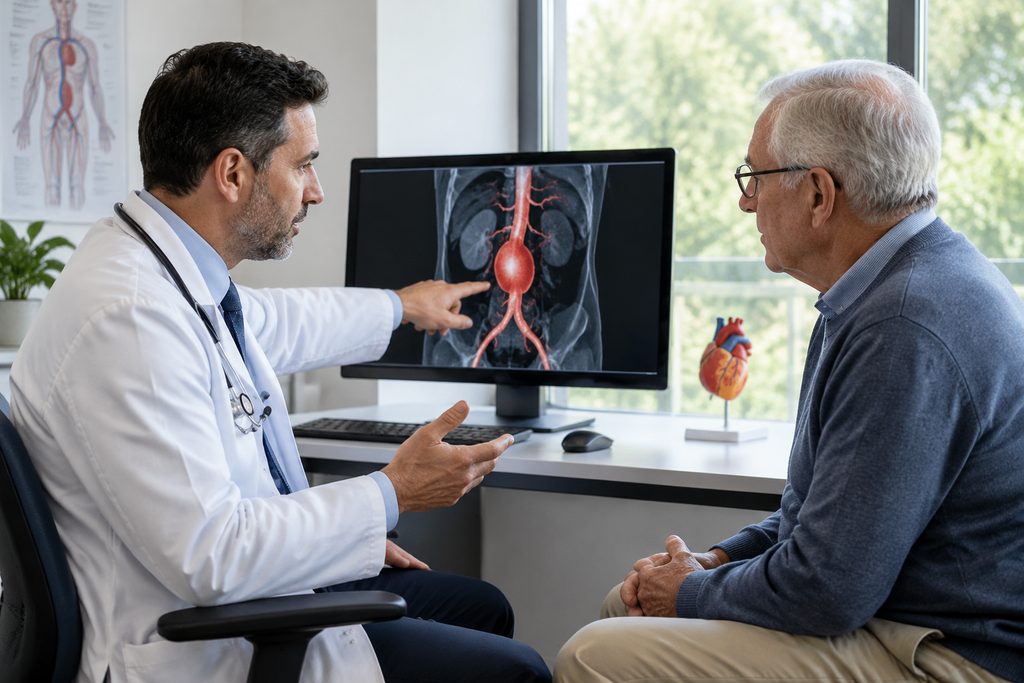 aortic aneurysm surgery cost China - medical illustration