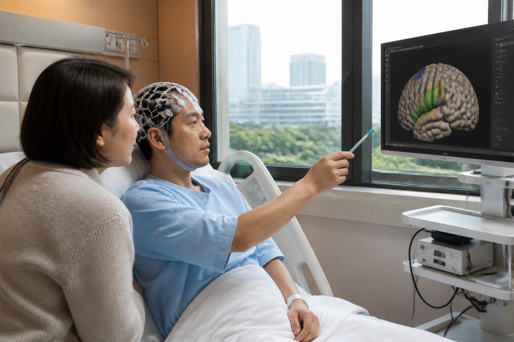 awake craniotomy cost China - medical illustration