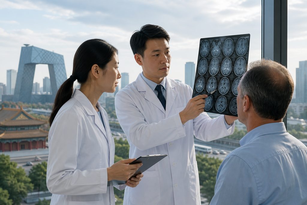 brain tumor surgery cost Beijing - medical illustration