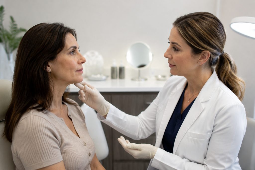 botox vs facelift cost China - medical illustration